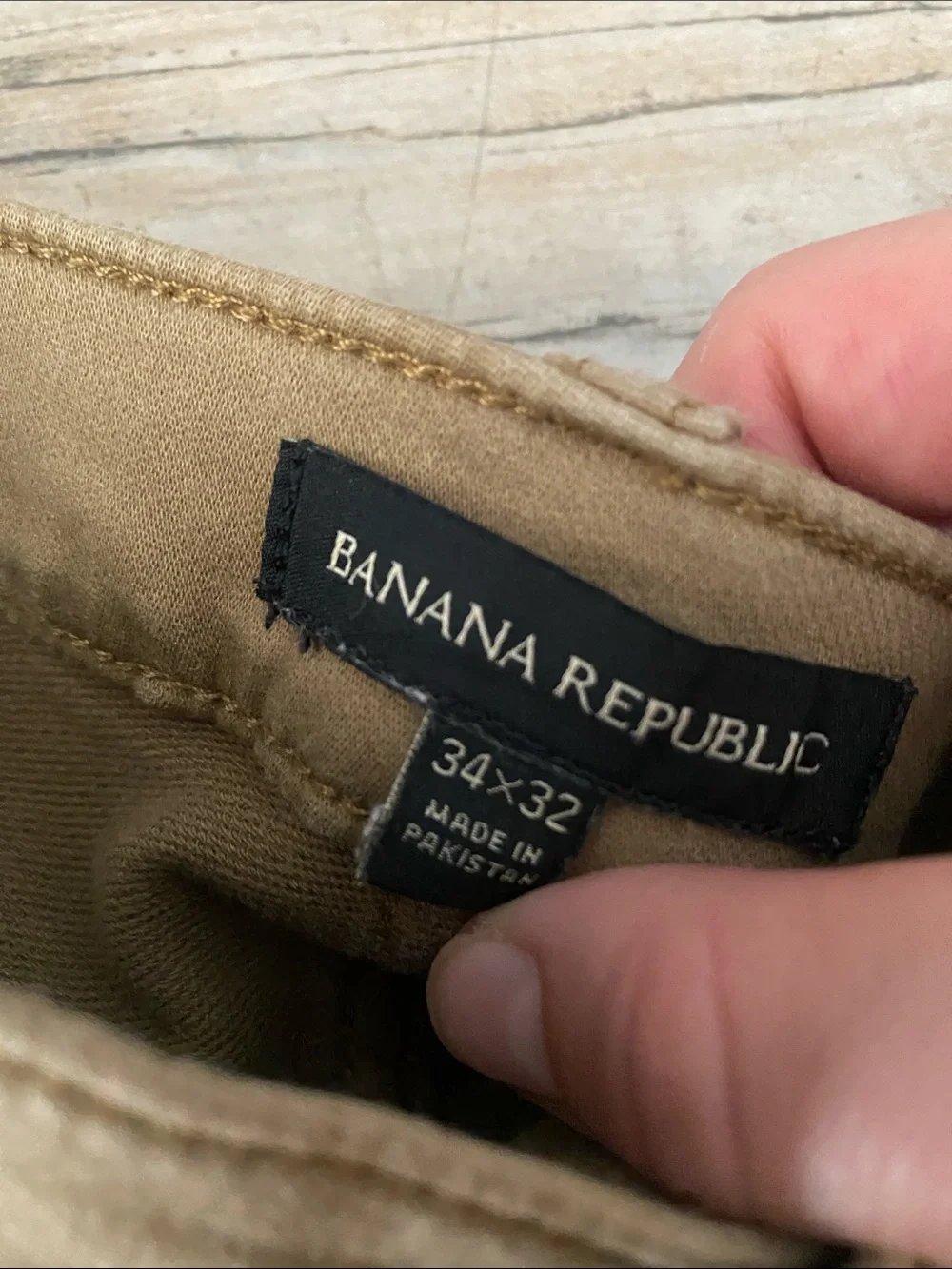 Banana Republic Men's Slim Fit Stretch Cotton Pant, Set of 2